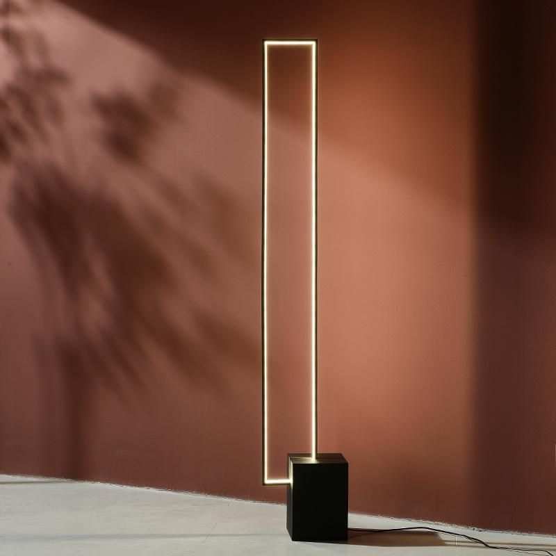 Nordic Minimalist LED Floor Lamps Tricolor Lamp Remote Control LED Stand Light (WH-MFL-09)