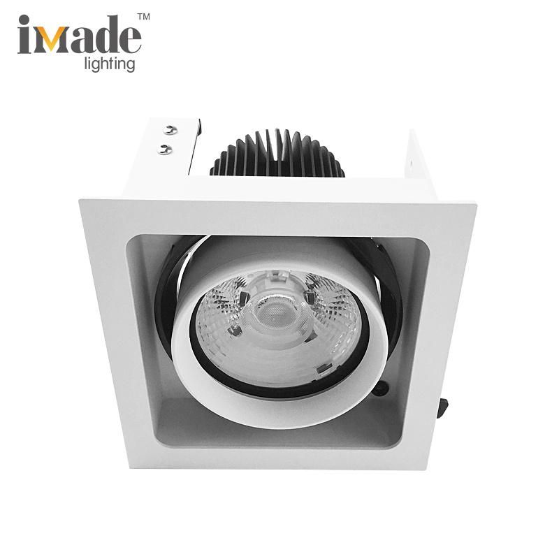 OEM ODM Factory Double Head 2X25W Adjustable Recessed LED Downlight