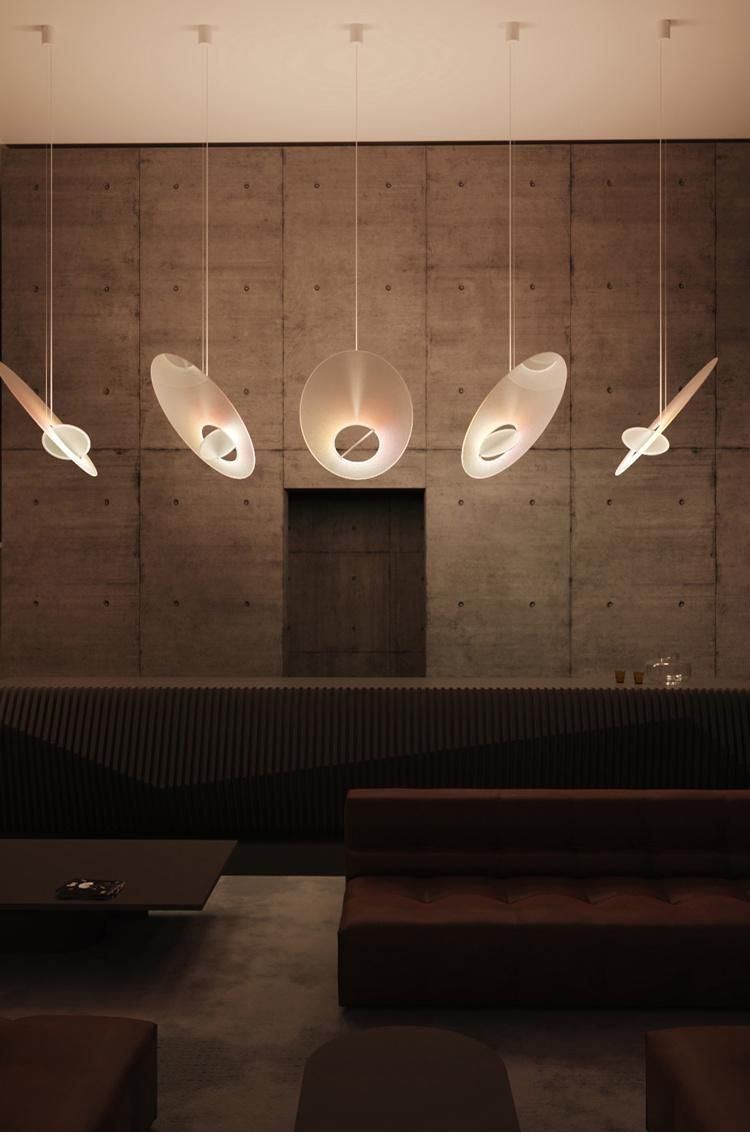 Large Modern Custom Art Deco Hotel Villa LED Chandelier