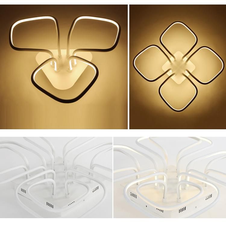 2021 New Style Acrylic Aluminum Metal Living Room Modern Lightings