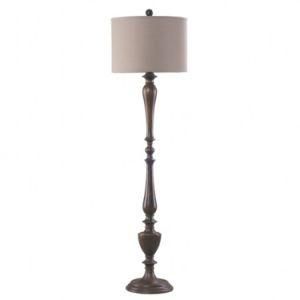 Walnut Wood Body Floor Lamp for Hotel Guestroom