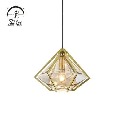 Polygonal White Glass Metal European Design Lighting