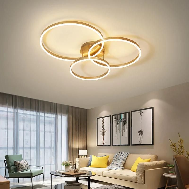 Chandelier Luxury Double Bedroom Fashion Display Wheel LED Chandelier Light