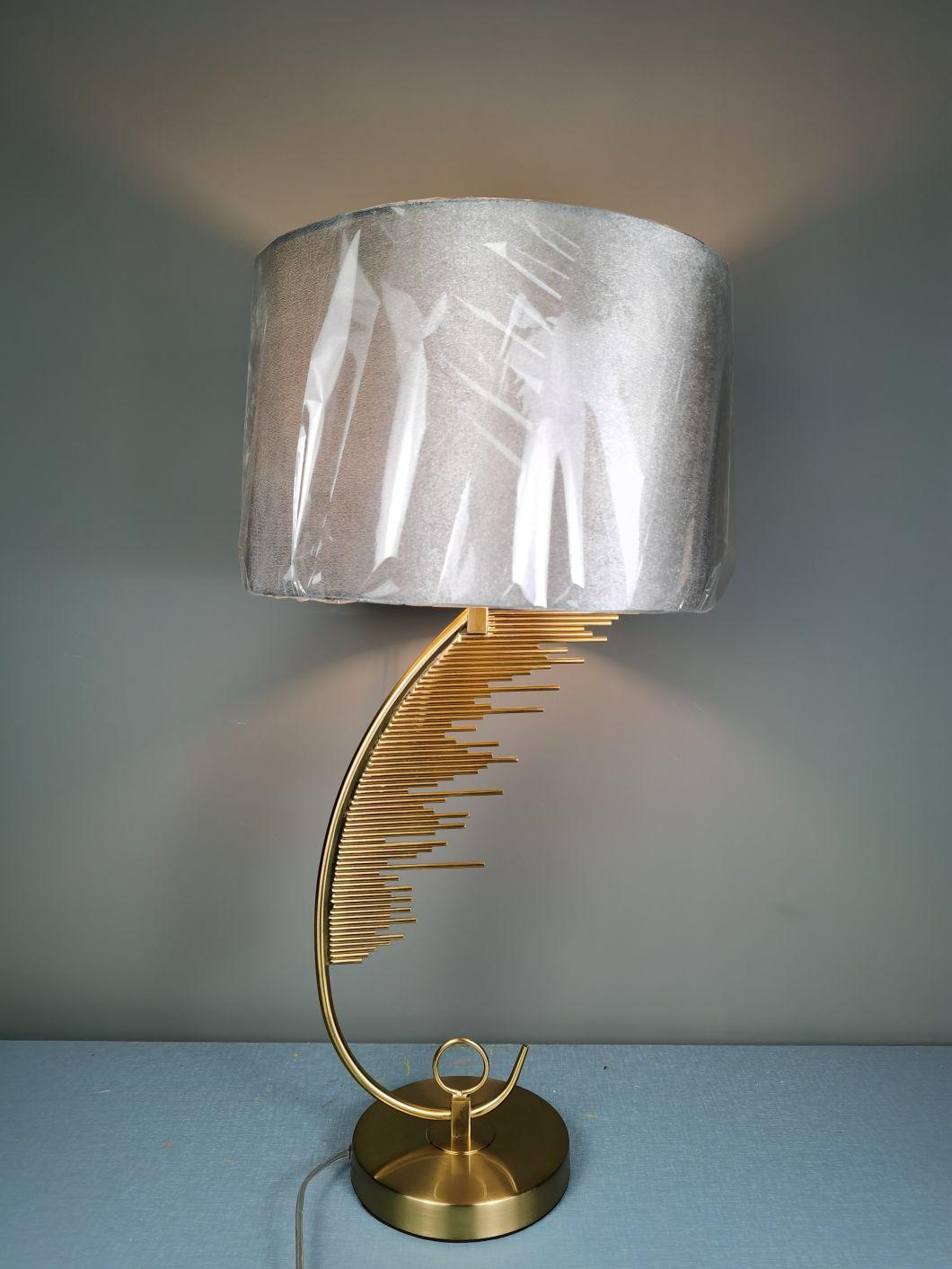 Postmodern Bedside Lamp Nordic Bedroom Living Room Table Lamp Personality Creative Model Room Light Luxury Art Desk Table Lamp