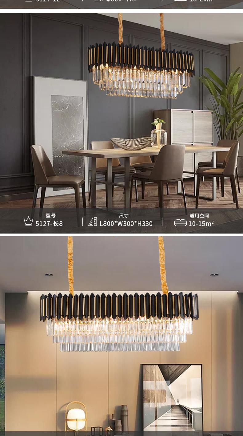 European Luxury Style Ornate Indoor Chandelier Bedroom Dining Room Pendant Lamp Light