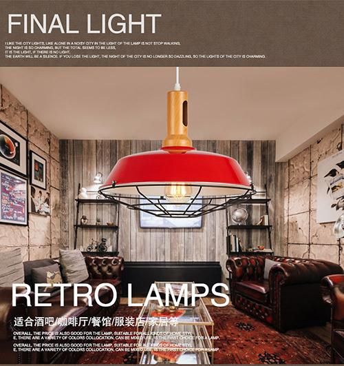 Industrial Pendant Ceiling Light Chandelier Light Pendant Lamp for Indoor Decoration Lighting
