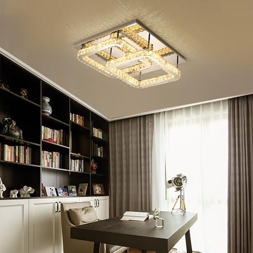 K5 Modern Crystal Ceiling Light for Living Room Bed Room Decoration