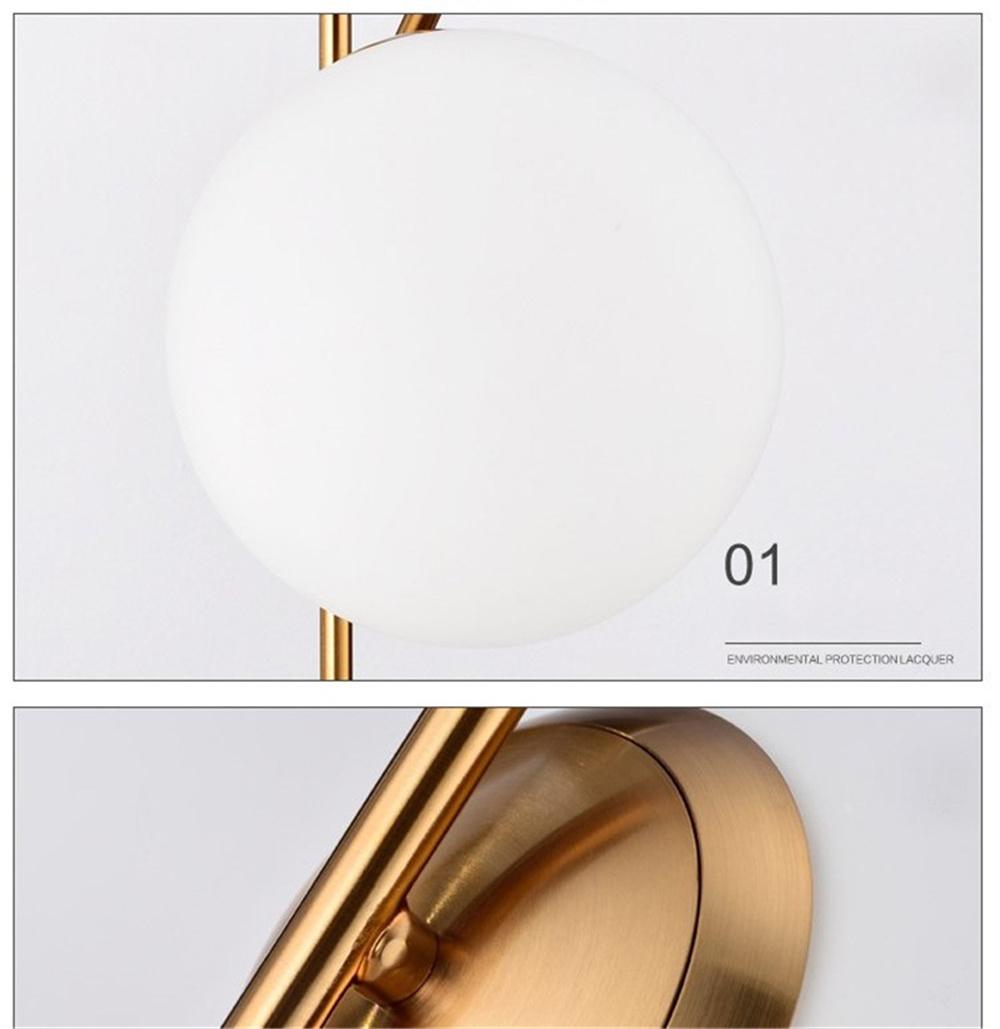Simple Marble Base Table Lamp Nordic Living Room Home Deco Glass Ball Desk Lamp Bedroom Bedside Lamp Simple Tafellamp