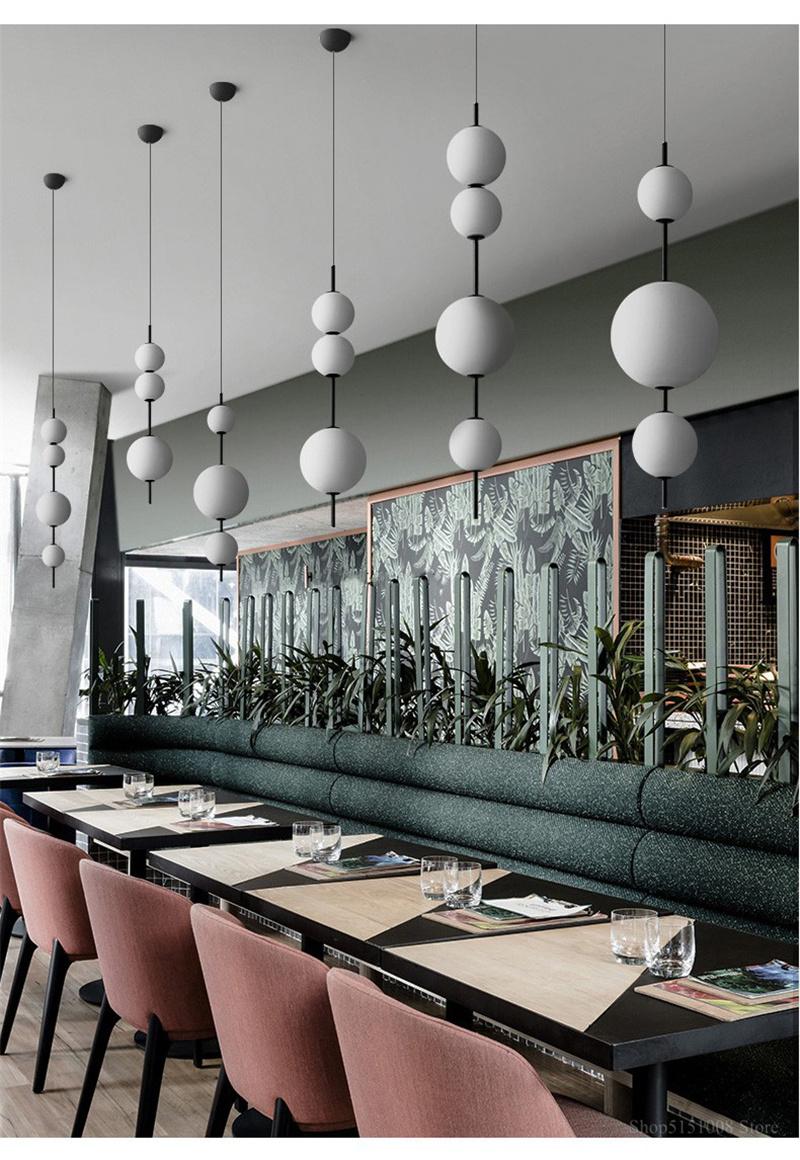 Modern LED Pendant Lamps Hanging Light Fixture Restaurant Gourd Pendant Lights (WH-GP-49)
