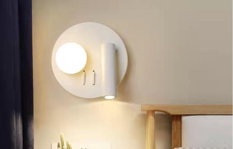 White Downlight Wall Light Design Modern Simple LED Wall Light for Studyroom, Livingroom