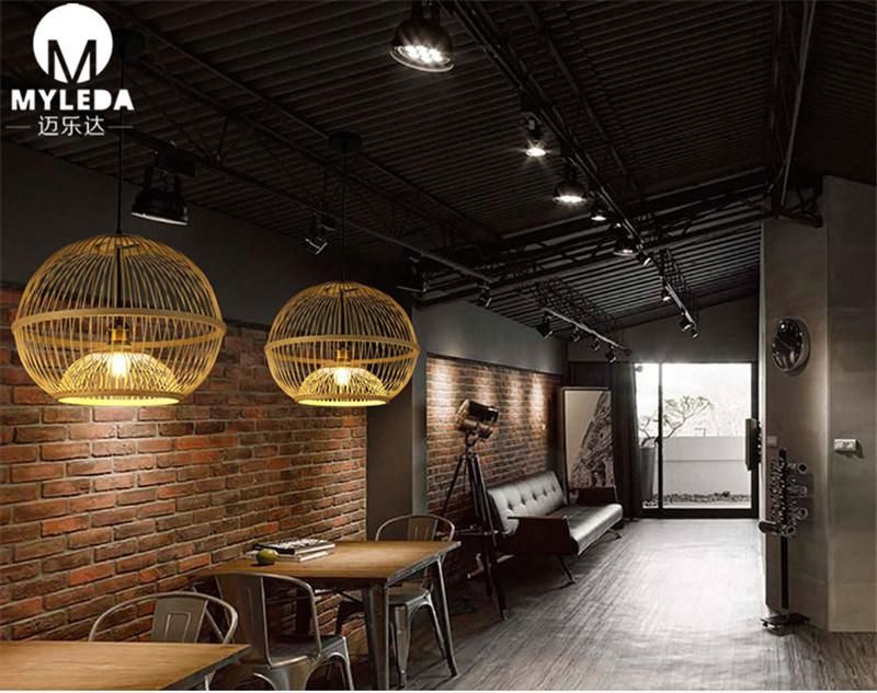 New Creative Shape Bamboo Pendant Lights