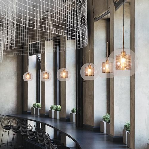 Modern Home Lighting with Glass for Chandelier Pendant Lamp Restaurant Decoration