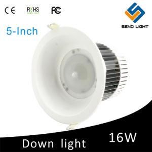 5 Inch 16W Inside Power Supply LED Down Light