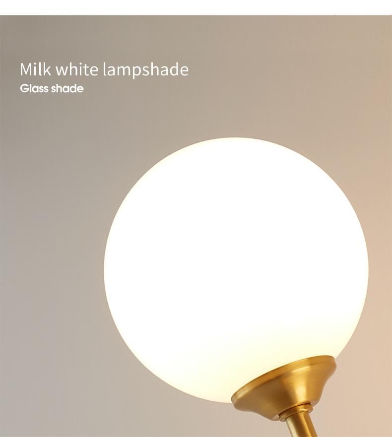 LED Personality Wall Lamp Creative Bedroom Bedside Metal Golden Wall Bracket Light (WH-OR-108)