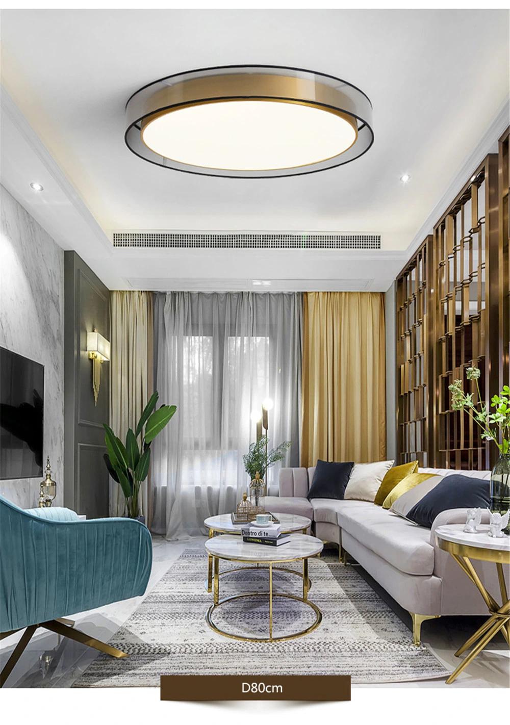 Modern Copper Restaurant Kitchen Hanging Lamps Nordic Minimalistic Atmosphere Master Luxury Pendant Lamp Bedroom Pendant Lights
