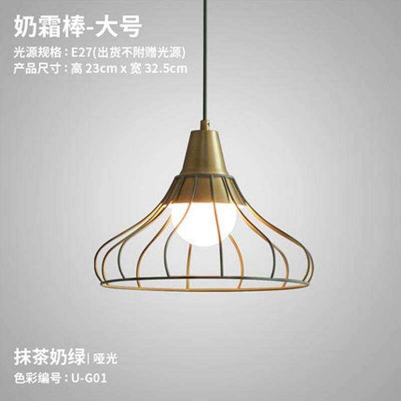 Nordic Metal Pendant Light Bar Study Stairs Svend Scandinavian Modern Birdcage Chandelier (WH-AP-312)