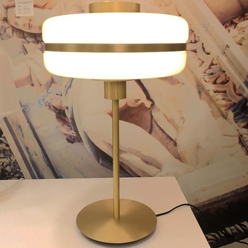 Modern Glass Desk Light Creative Bedroom Bedside Lighting Study Living Room LED Table Lamp