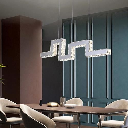 Modern K5 Crystal Pendant Lamp with Hanging for Sitting Room Decoration