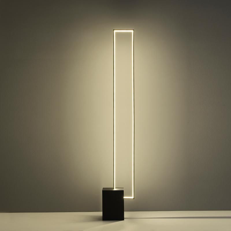 Nordic Minimalist LED Floor Lamps Tricolor Lamp Remote Control LED Stand Light (WH-MFL-09)