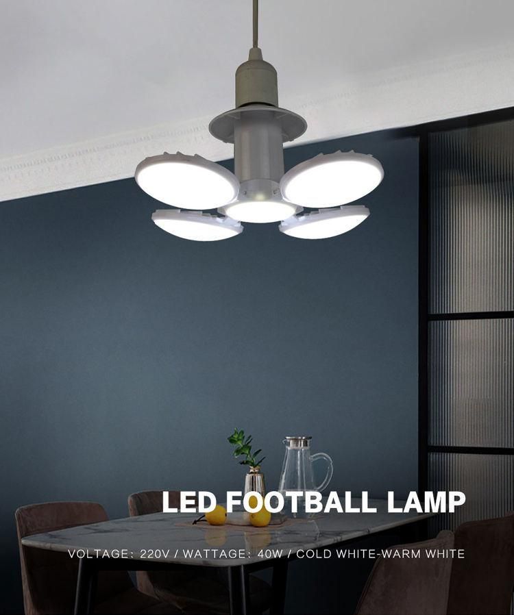 High Brightness Football Shaped Waterproof Adjustable LED Bulb