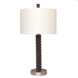 USA/UL/cUL Mahogany Hotel Table Lamp with E26