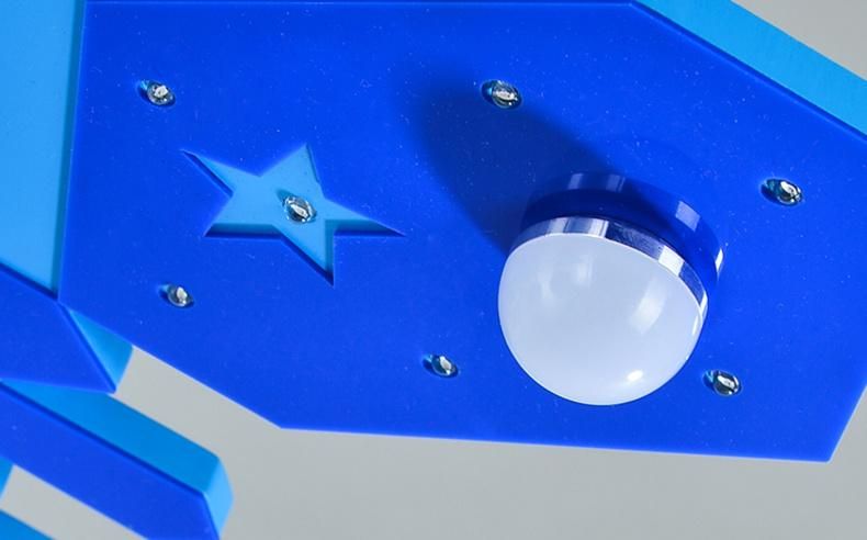 Airplane Kids Bedroom Decor LED Lights for Room Indoor Chandelier Lighting (WH-MA-143)