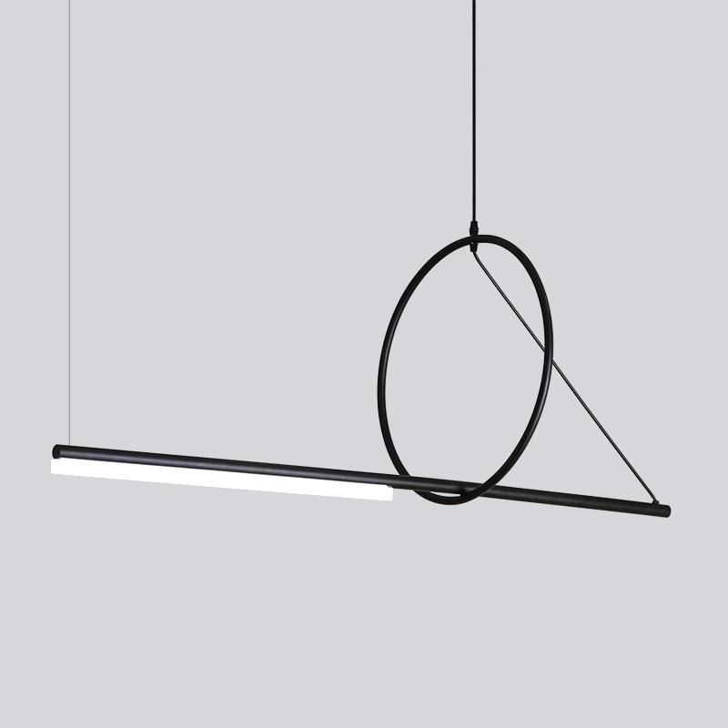 Geometric Creative Chandelier Office Exhibition Hall Hotel Lobby Pendant Lamp