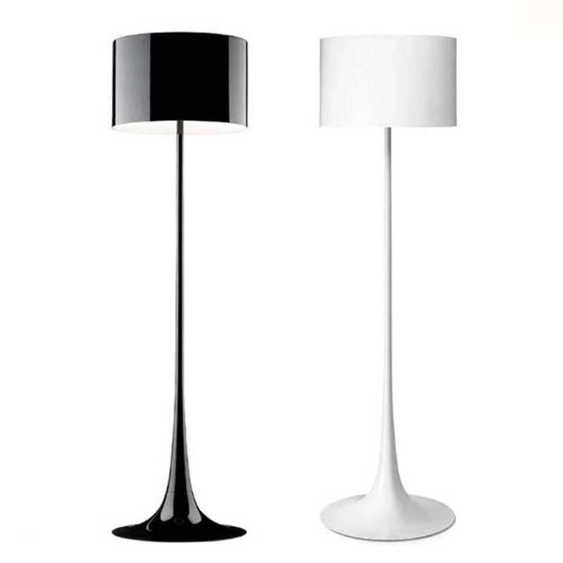 Nordic Simple Designer Floor Lights for Living Room Ssofa Bedroom Study Black LED Stand Light (WH-MFL-58)