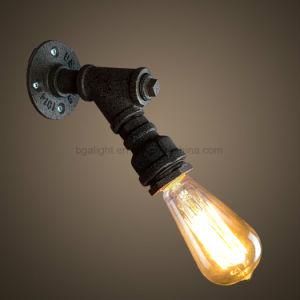 Rustic Water Pipe Industrial Indoor Unique Mounted Wall Sconce Light Fixtures