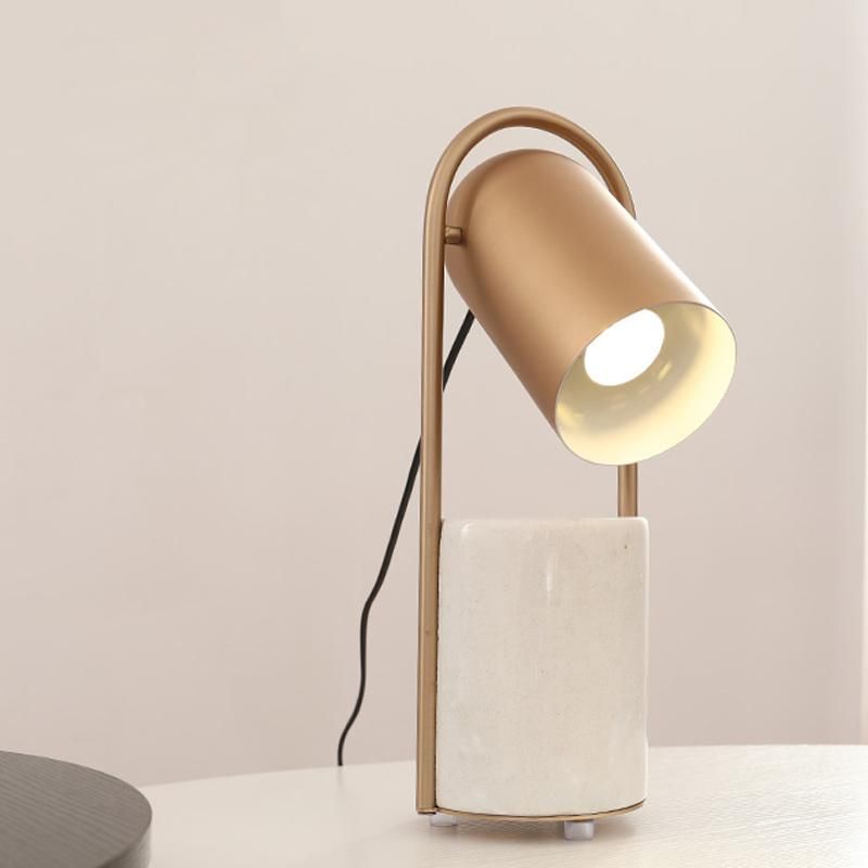 Modern Bedroom Bedside Living Room Apartment Room Study Natural Marble Table Lamp