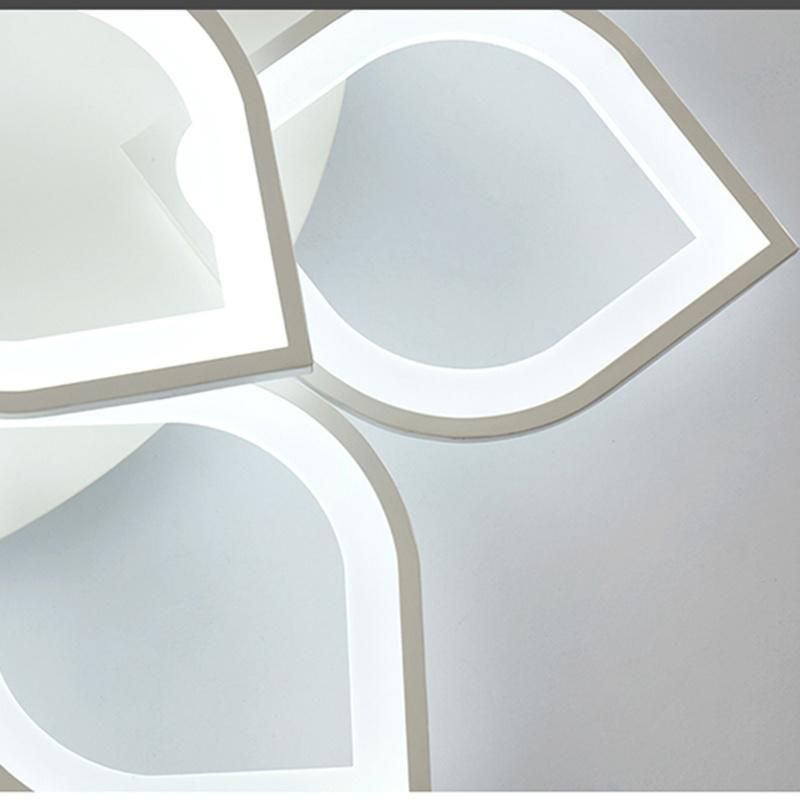 Modern Simple LED Ceiling Lamp Living Room Light Creative Personality Art Flower Bedroom Lamp
