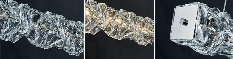Crystal Chandelier Lighting Luxury Pendant Lighting for Hotel Hallway