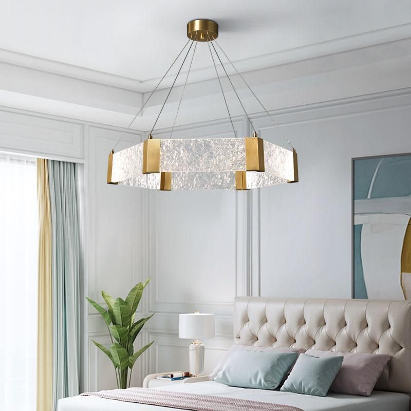 Diamond Modern Chandelier Bedroom Dining Room Restaurant Pendant Lamp Light