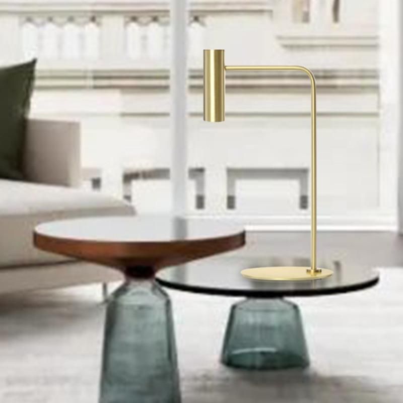 Modern Living Room LED Luminous Glass Vertical Office Study Desk Lamp