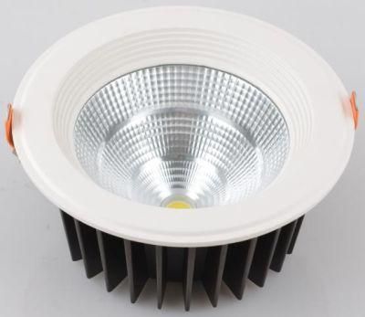 Top Class 15W Recessed LED COB Downlight with High CRI 90
