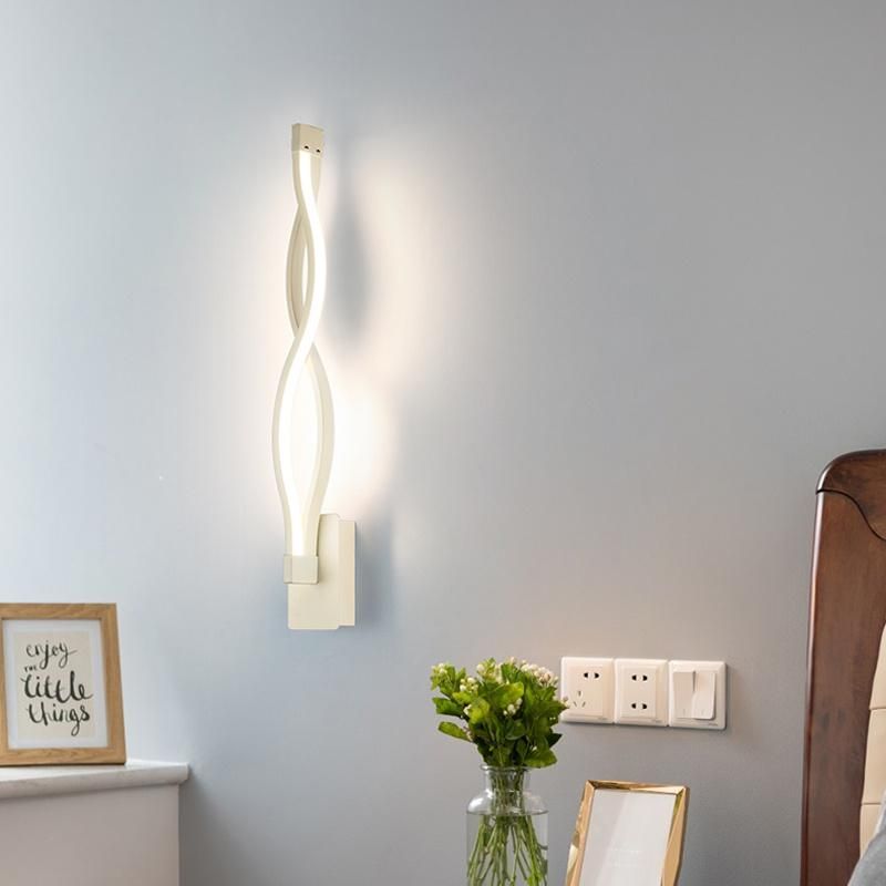 Creative LED Decoration Light Study and Living Room Warm Simple Bedside Wall Lamp