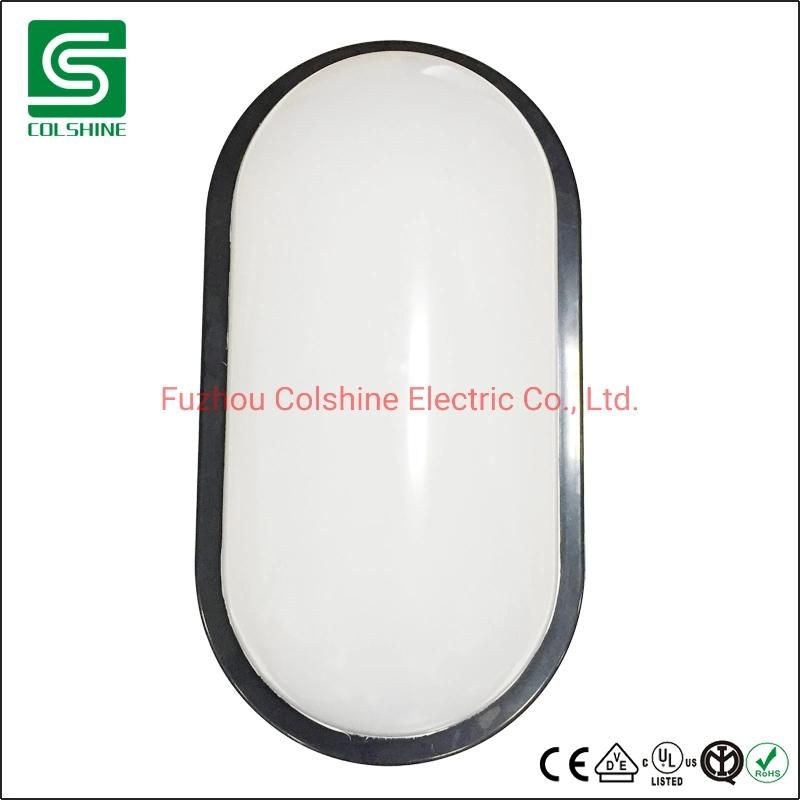 15W Oval LED Bulkhead Light Fitting Outdoor Wall LED Light