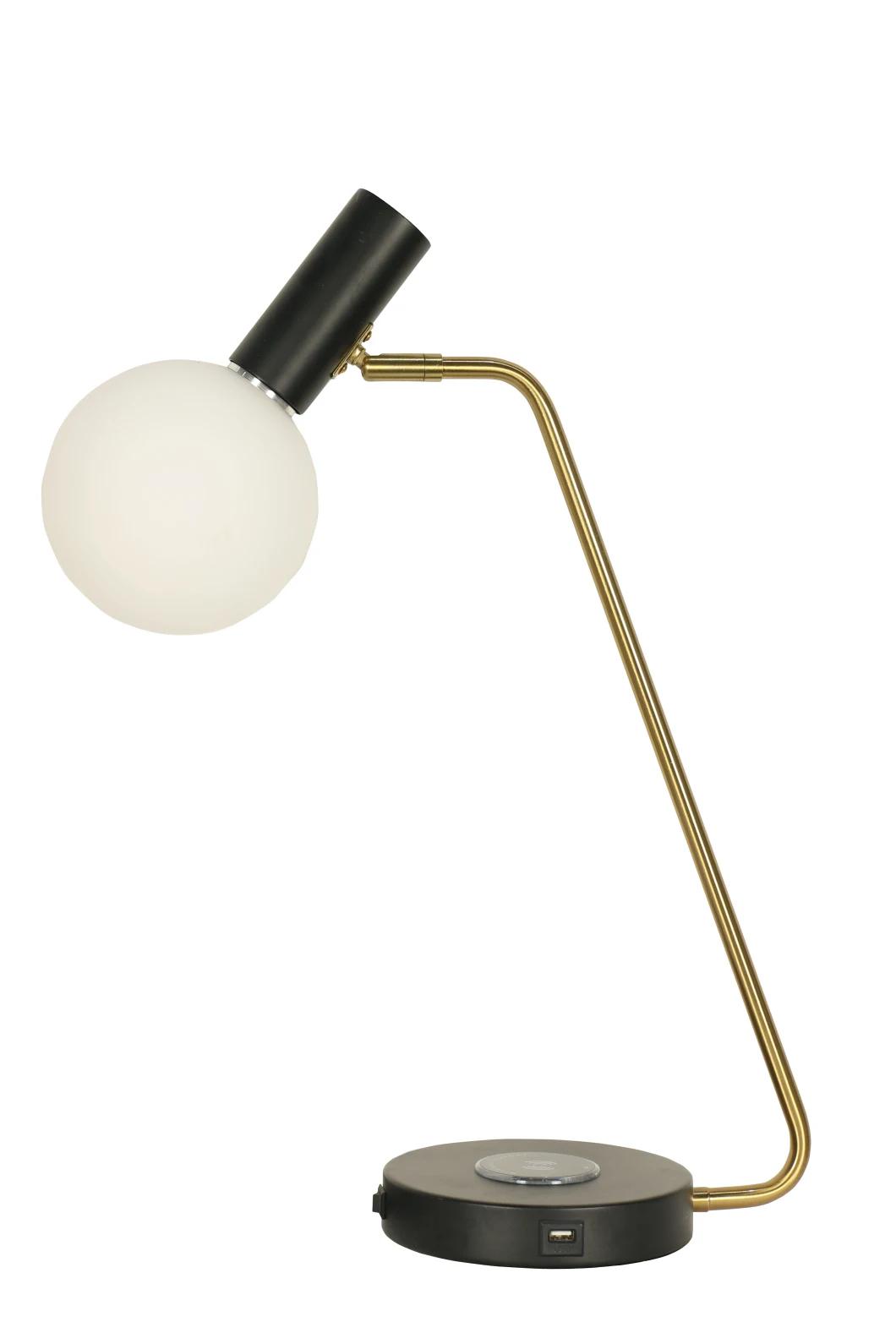 Desk Lamp Creative Folding Multi-Purpose Mobile Phone Wireless Fast Charging USB Reading Lamp Bedroom Eye Care