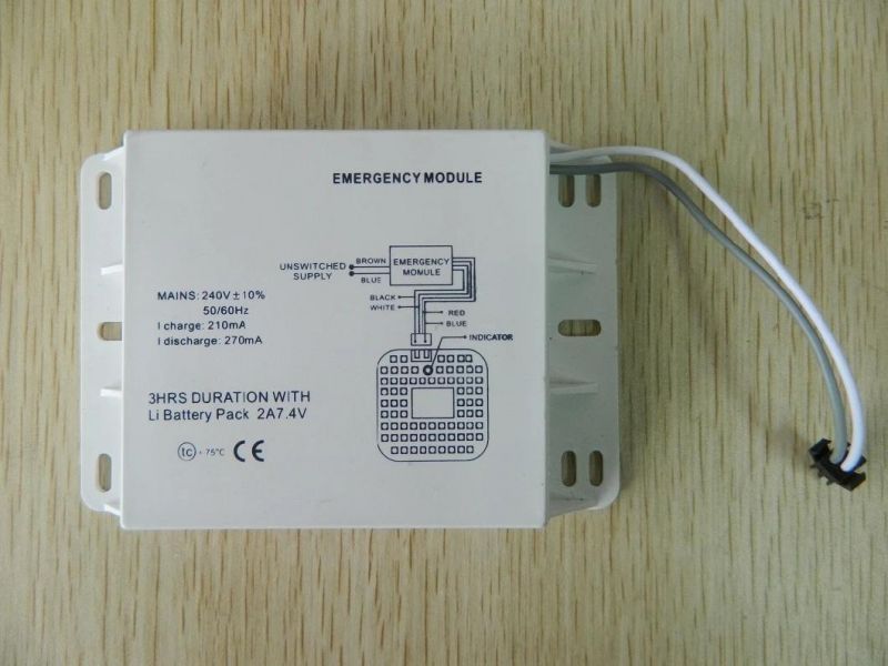 18W Emergency 2d LED Light with Microwave Sensor