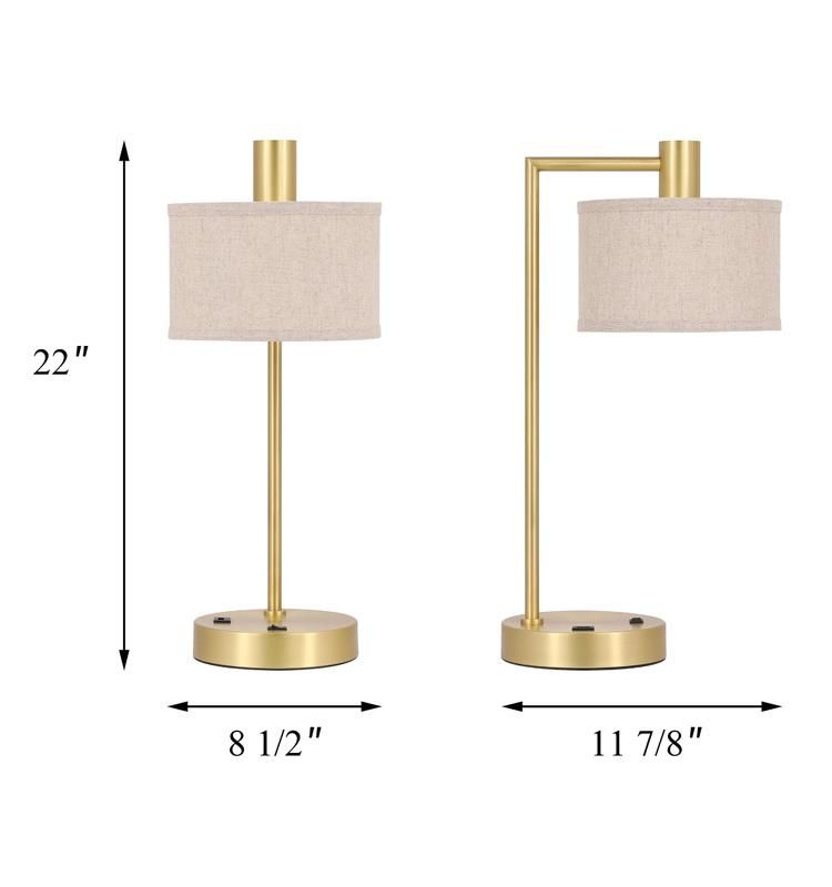 K-065tled Hotel Room Bedside Desk Lamp Decoration