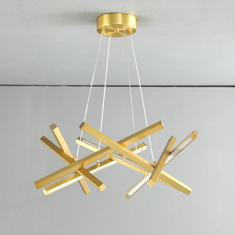 Geometric Branch Design Modern Style Chandelier Hotel Lobby Pendant Lamp