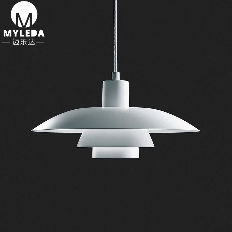 Interior White Metal Modern Pendant Hanging Decorative Light