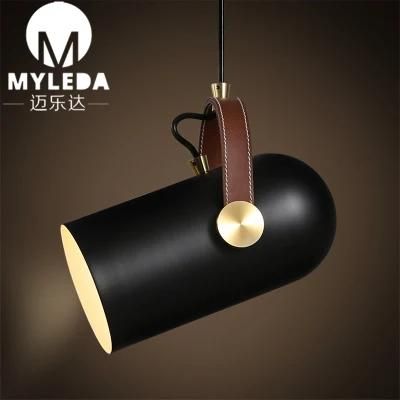 Simple Retro Iron Hanging LED Pendant Lamp
