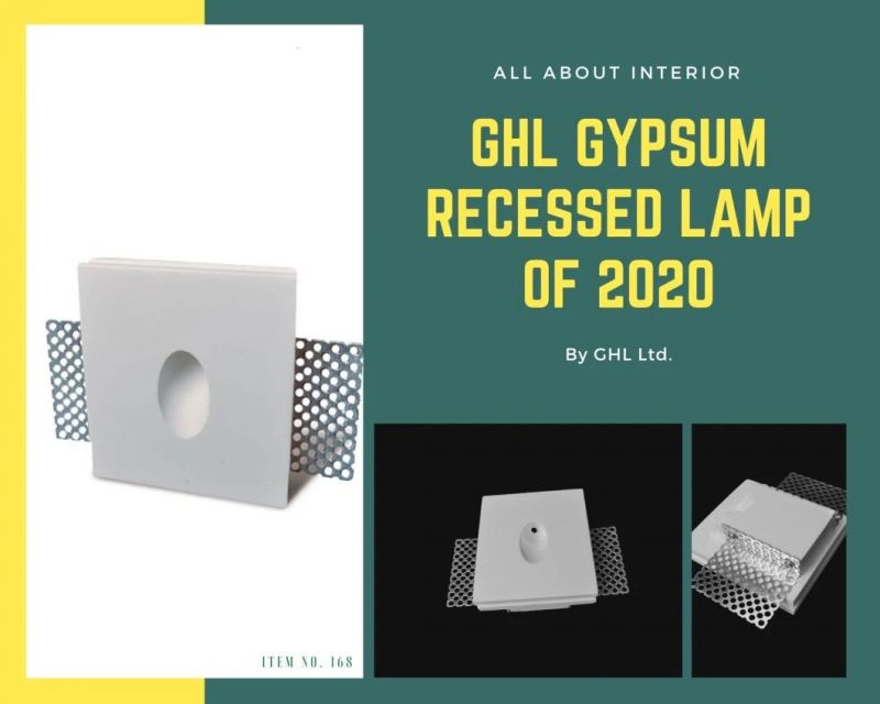 Simple Design Plaster Gypsum LED Recessed Home Light (168)