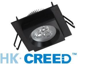 Hk Creed High Power LED Ceiling Light 3*1W