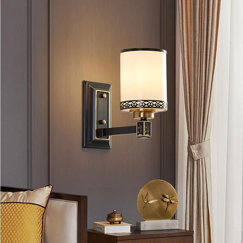 Chinese Living Room Dining Room Background Wall Lamp Modern Simple Corridor Wall Light