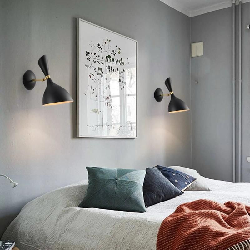 Simple Creative Personality Light Study Living Room Decoration Bedroom Bedside Wall Lamp