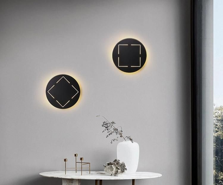 LED Wall Lights Outdoor Simple Wall Lamp Wood Wall Lamps