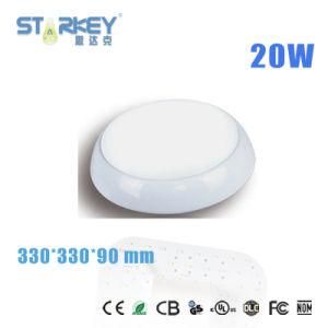 20W IP65 Microwave Emergency LED Bulkhead