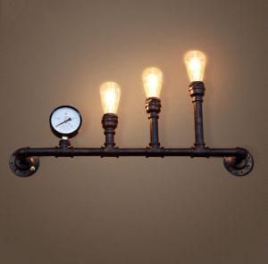 2 Heads Waterpipe Wall Industrial Lamp Vintage